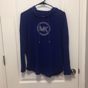 Michael Kors blue hoodie